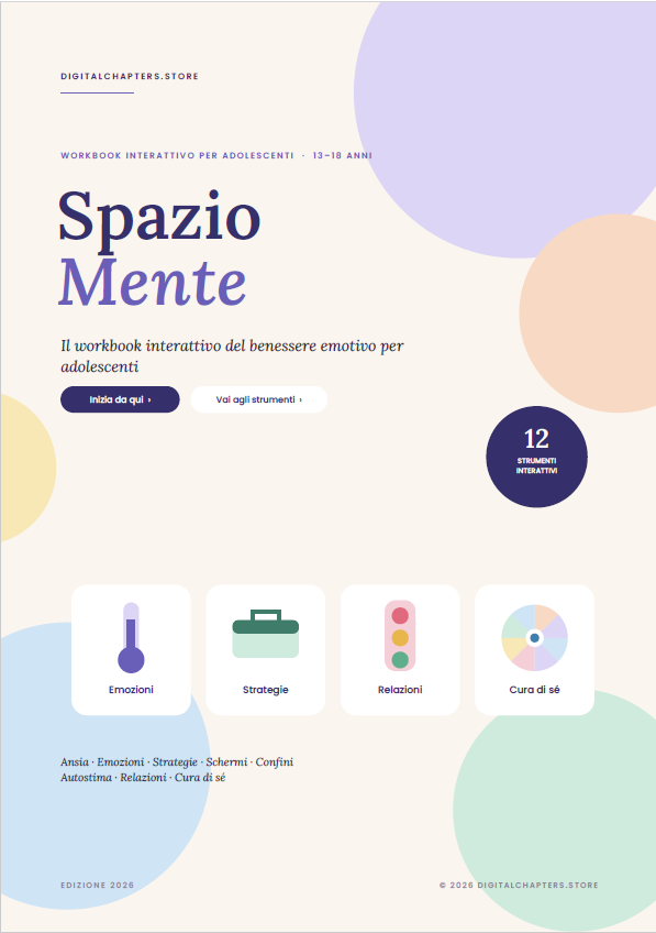 Spazio Mente - Il workbook interattivo del benessere emotivo per adolescenti
