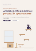 Arricchimento ambientale per gatti in appartamento - Strutture fai-da-te e rompicapo comportamentali pensati per la vita in piccoli spazi